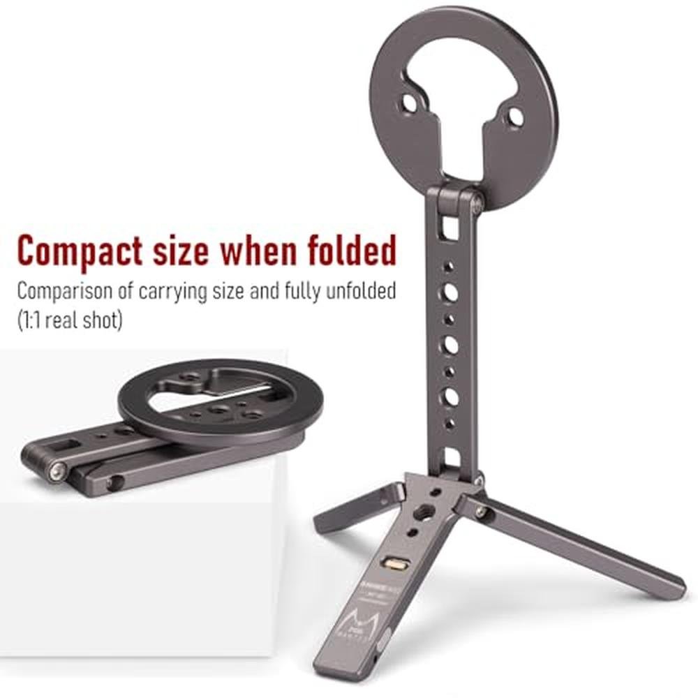 Most Compact iPhone Tripod Stand – Side View