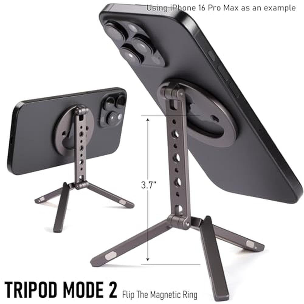 Most Compact iPhone Tripod Stand – In Use