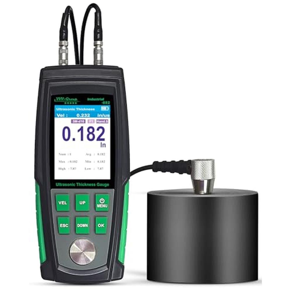 Thickness Gauge: Ultrasonic Thickness Gauge Industrial-882 – Front View
