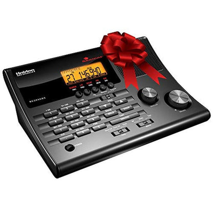 Uniden BC365CRS: 500 Channel Scanner and Alarm Clock – Front View