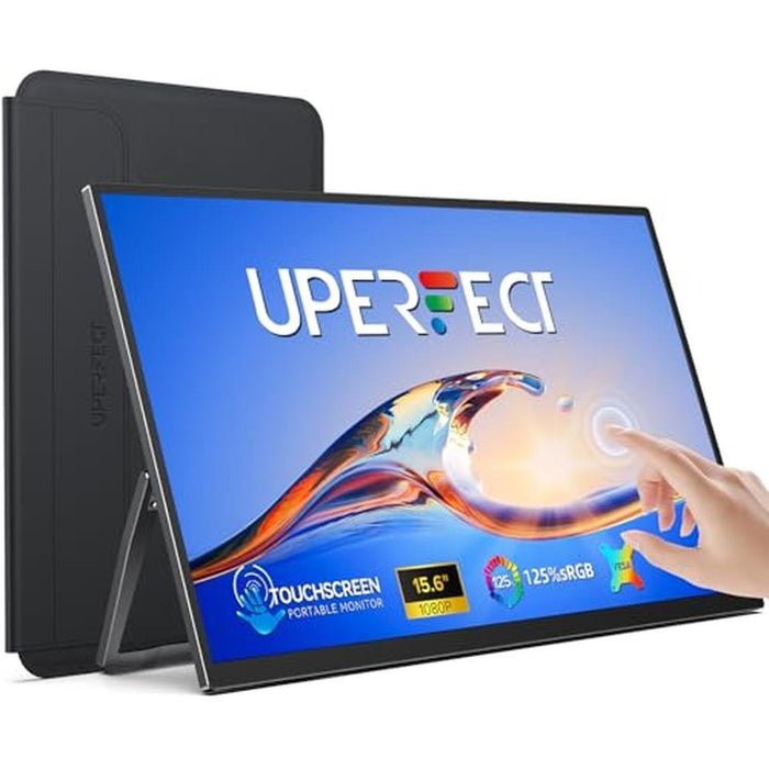 Monitor UPERFECT: UPERFECT 15.6 Touchscreen Portable – Front View