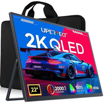Monitor Gaming: UPERFECT 22 Portable Monitor 2K QLED – Front View