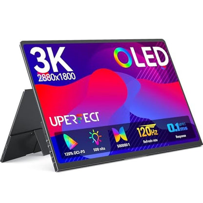 Portable Monitor: UPERFECT OLED 14.3K 2880x1800 120Hz 0.1ms – Front View