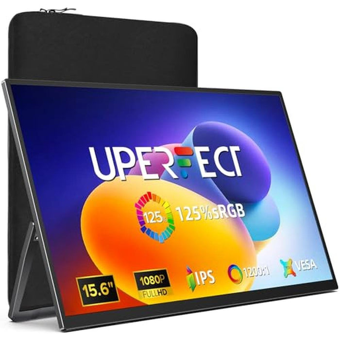 Monitor UPERFECT: UPERFECT 15.6'' Ultra-Slim Portable – Front View