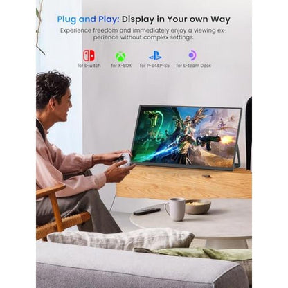 Monitor UPERFECT: UPERFECT 15.6'' Ultra-Slim Portable – Packaging