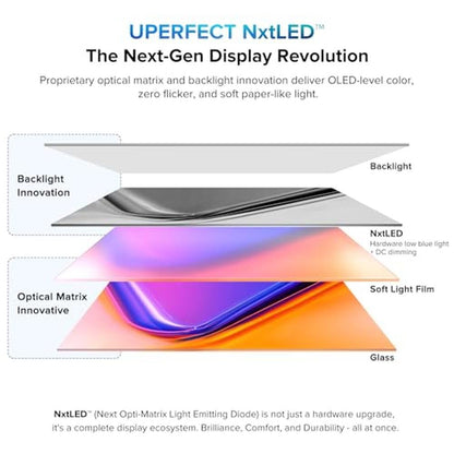Monitor UPERFECT: UPERFECT 15.6 NxtLED Eye Care Laptop – Side View
