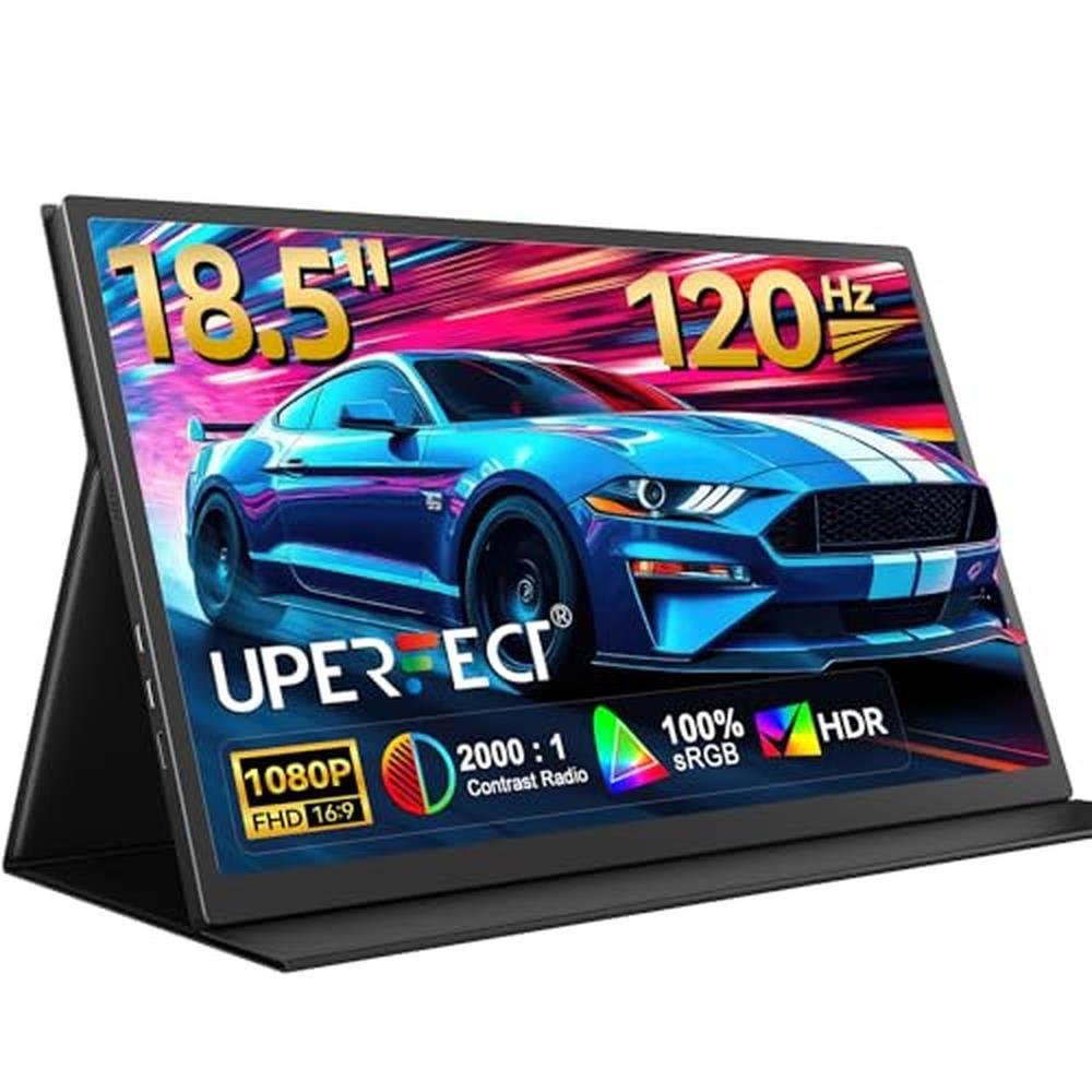 Monitor Portable: UPERFECT 18.5 120Hz 100% sRGB – Front View