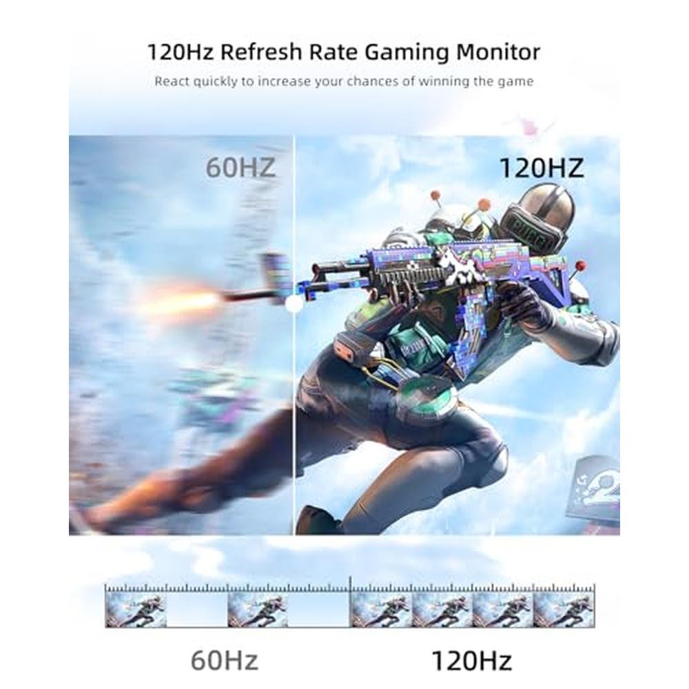 Monitor Portable: UPERFECT 18.5 120Hz 100% sRGB – Side View