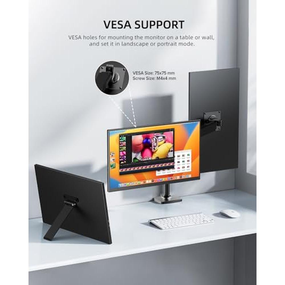 Monitor Portable: UPERFECT 18.5 120Hz 100% sRGB – Packaging