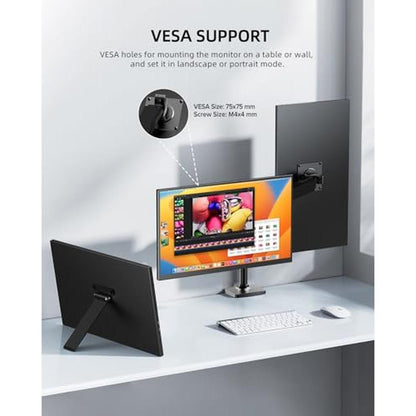 Monitor Portable: UPERFECT 18.5 120Hz 100% sRGB – Packaging