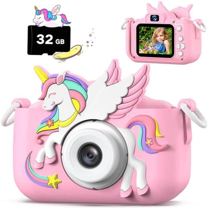 Camera for Boys and Girls: USA Warehouse Kids Digital – Front View