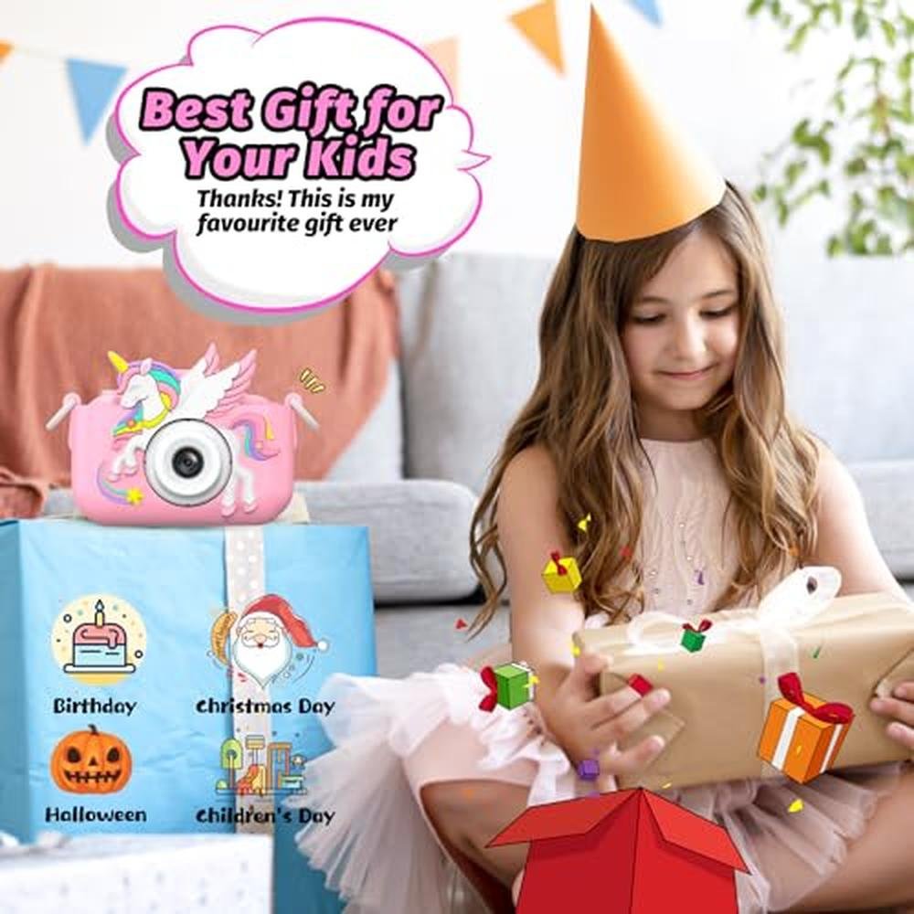 Camera for Boys and Girls: USA Warehouse Kids Digital – Side View