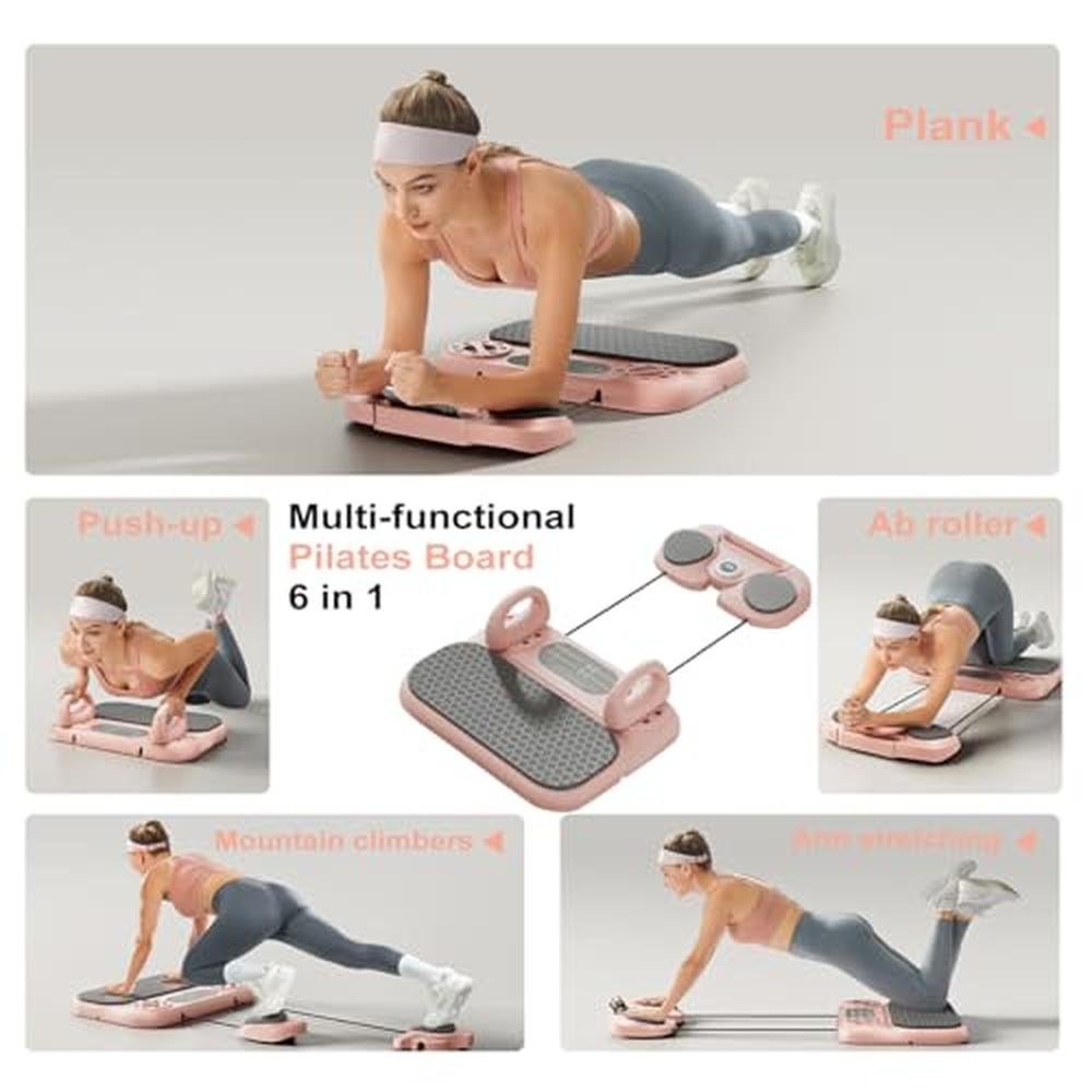 Pilates Board: Upgraded Reformer Equipment – Close-up Detail