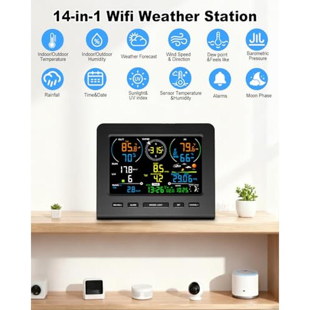 Weather Outdoor: Urageuxy Weather Station Wireless Indoor – Packaging