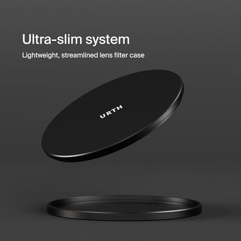 Urth 39mm Magnetic Lens Filter Caps_Black – Close-up Detail
