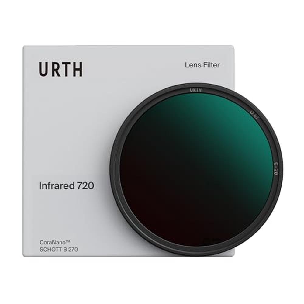 Urth 40.5mm Infrared (R72) Lens Filter (Plus) 720nm – Front View