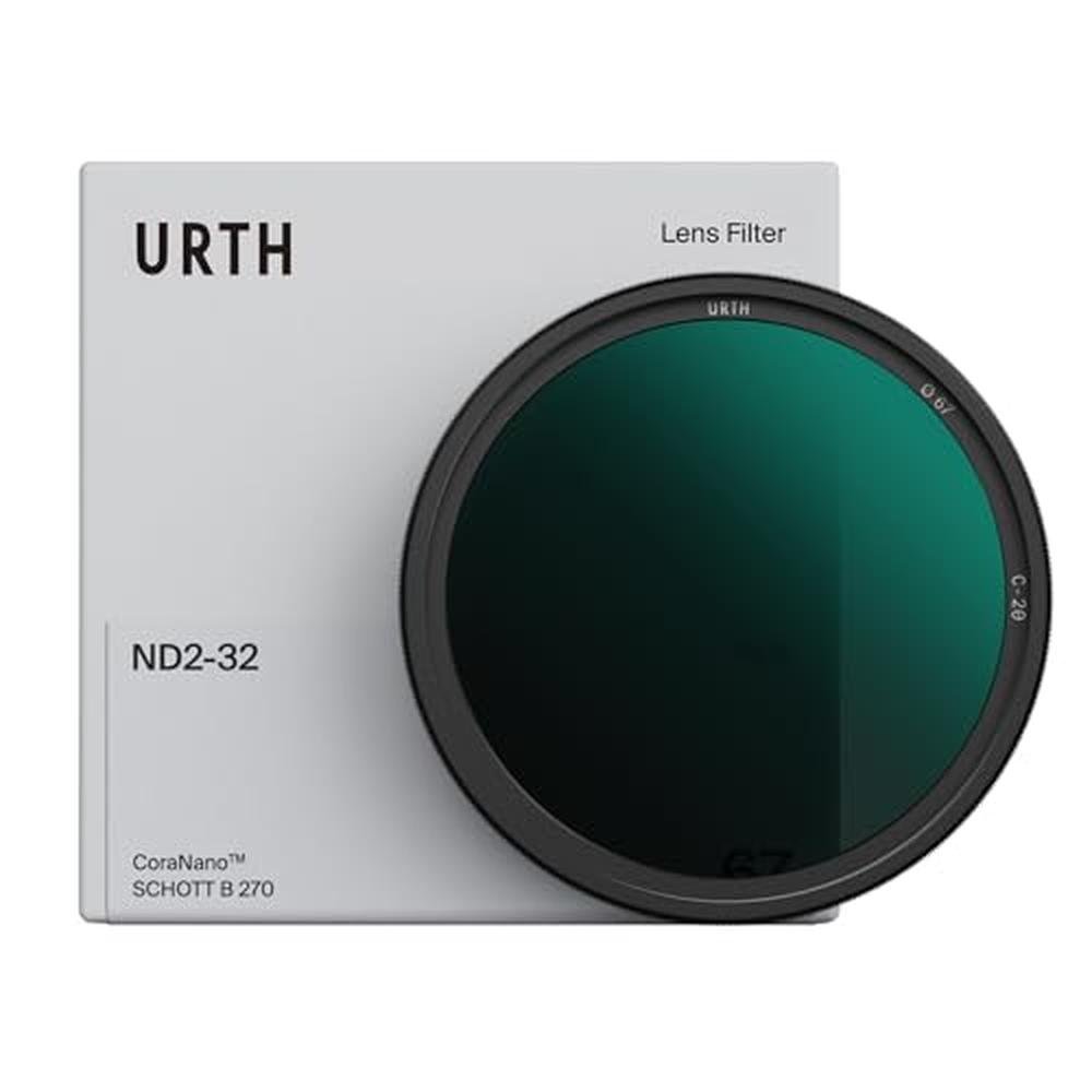 Urth 40.5mm ND2-32 Variable ND Lens Filter (Plus) 1-5 Stop – Front View