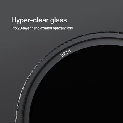 Urth 40.5mm ND2-32 Variable ND Lens Filter (Plus) 1-5 Stop – Close-up Detail