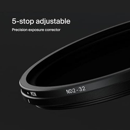 Urth 40.5mm ND2-32 Variable ND Lens Filter (Plus) 1-5 Stop – In Use