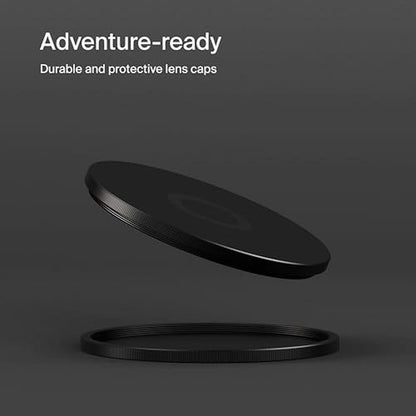 Urth 49mm Metal Lens Filter Caps – Side View