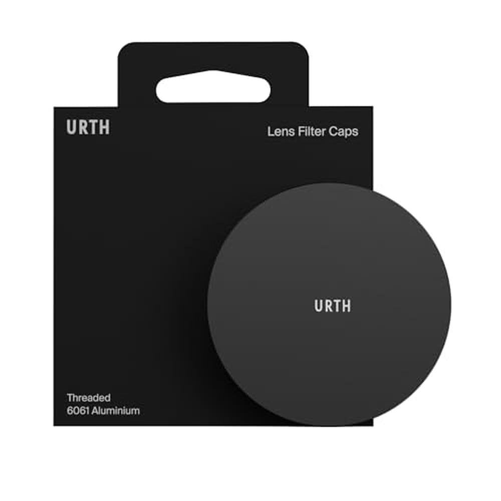 Urth 52mm Metal Lens Filter Caps – Front View