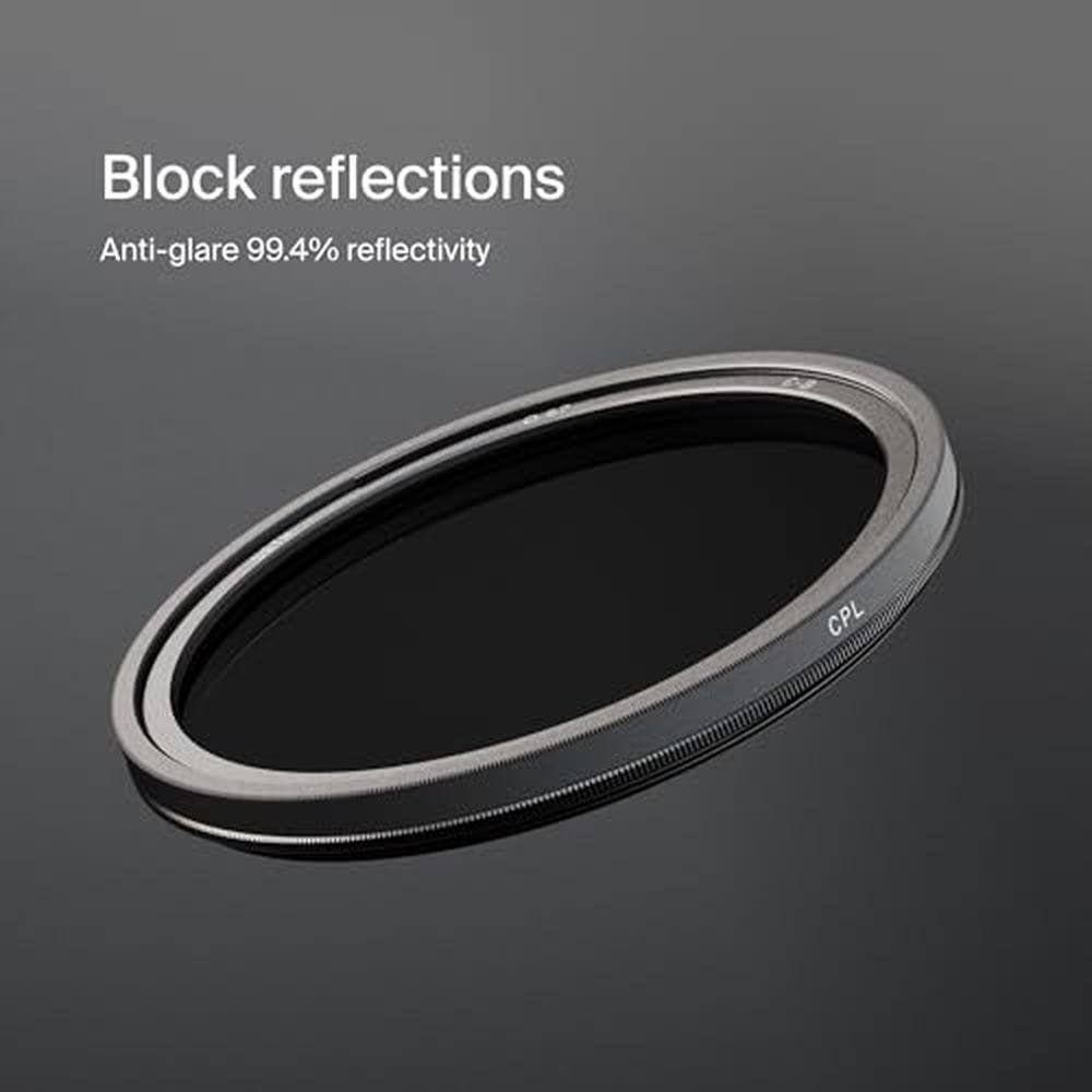 Urth 86mm Circular Polarizing (CPL) Lens Filter – Side View