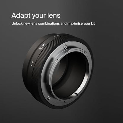 Urth Lens Mount Adapter: Compatible with FD Lens to EF-M – Side View