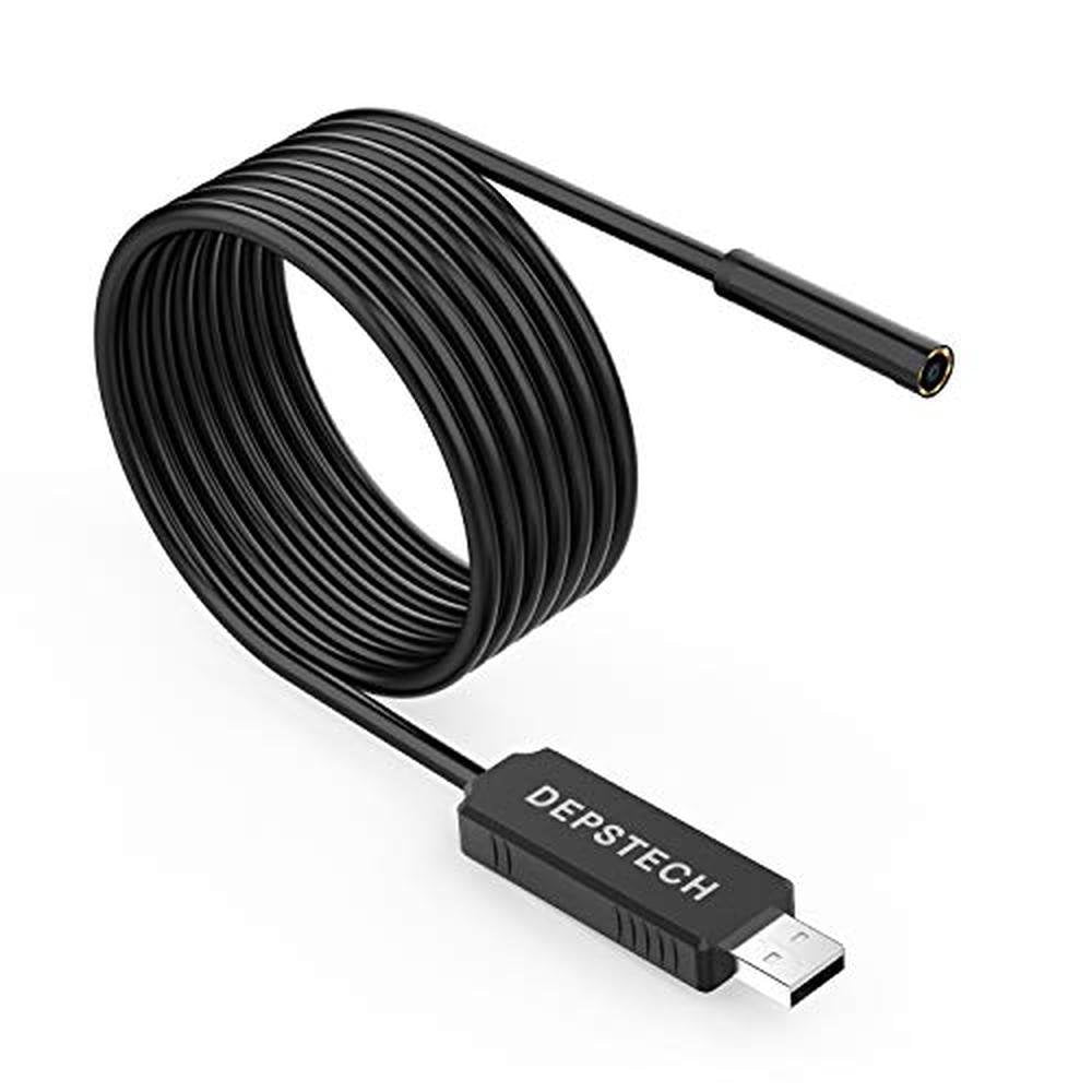 Camera Borescope: DEPSTECH Semi-Rigid Endoscope Inspection – Front View
