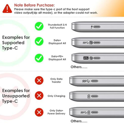 Docking Station: USB C Docking Station Quad Monitors with – Packaging