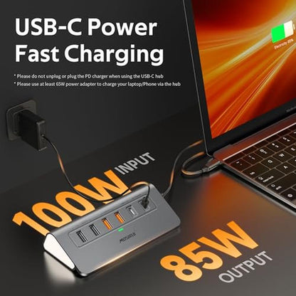 USB C Hub Ethernet: 10-in-1 Docking Station with 4K 60Hz – Packaging
