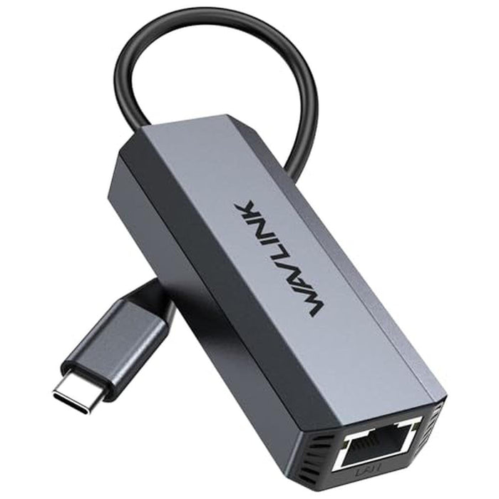 Ethernet Adapter: WAVLINK 5G Ethernet Adapter for Laptop – Front View