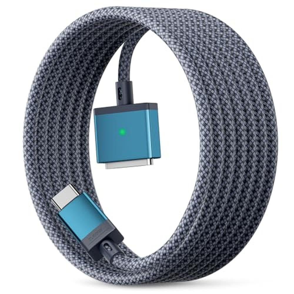 Magnetic Cable: USB-C to Magnetic 3 Cable for M4 MacBook – Front View