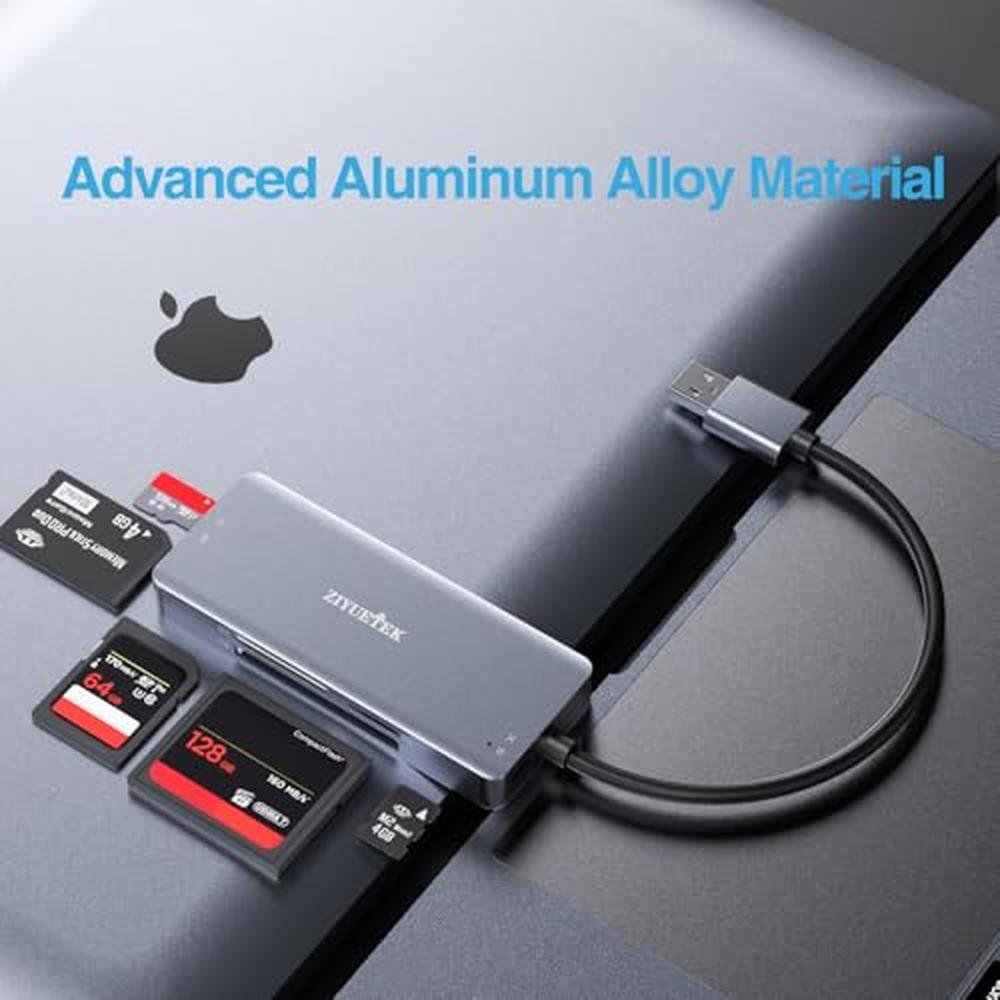 USB3 Reader: USA Warehouse USB3.0 SD Card Reader 5-in-1 – In Use