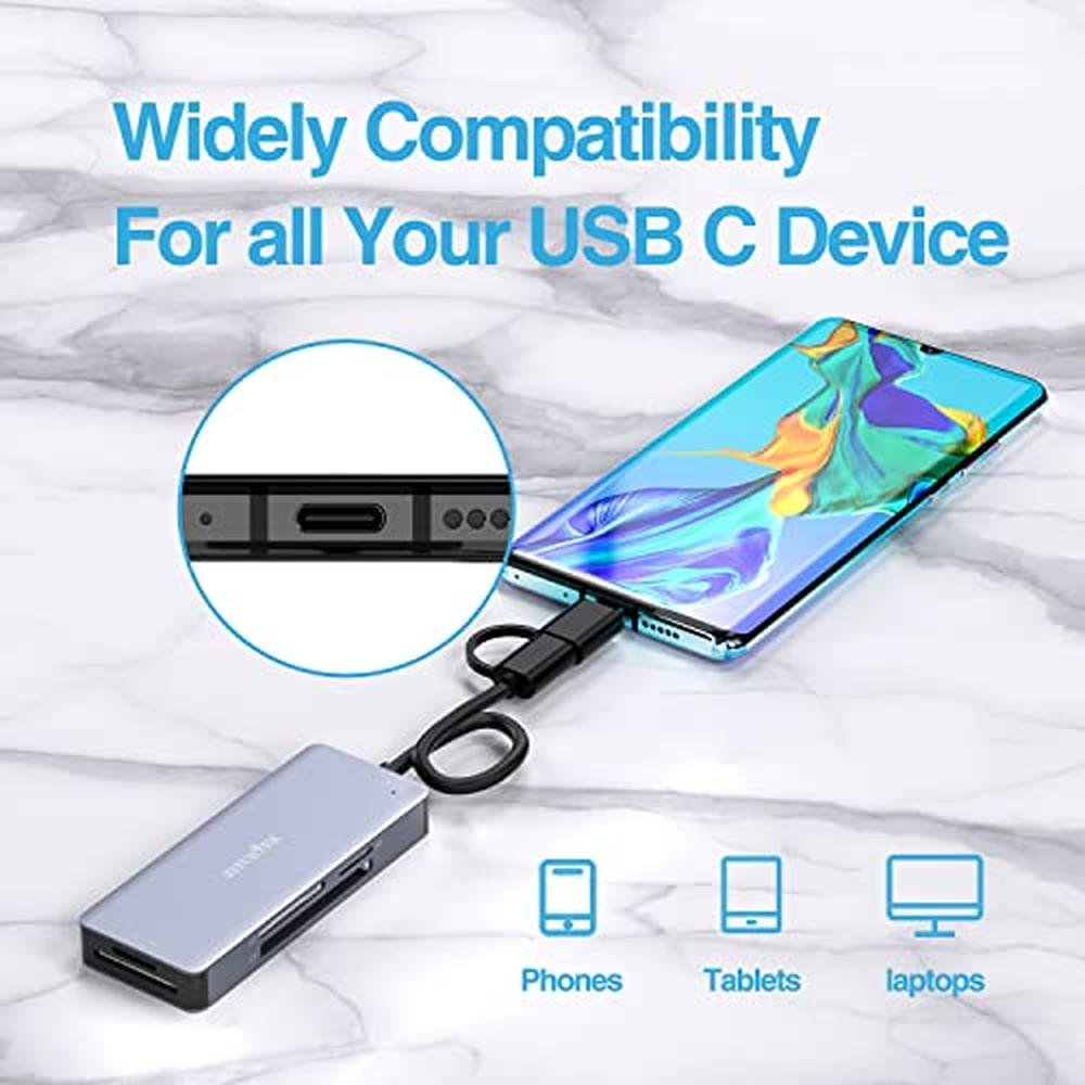 USB3 Reader: USA Warehouse USB3.0 SD Card Reader 5-in-1 – Packaging