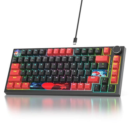 Ussixchare 75 Mechanical Gaming Keyboard – Side View