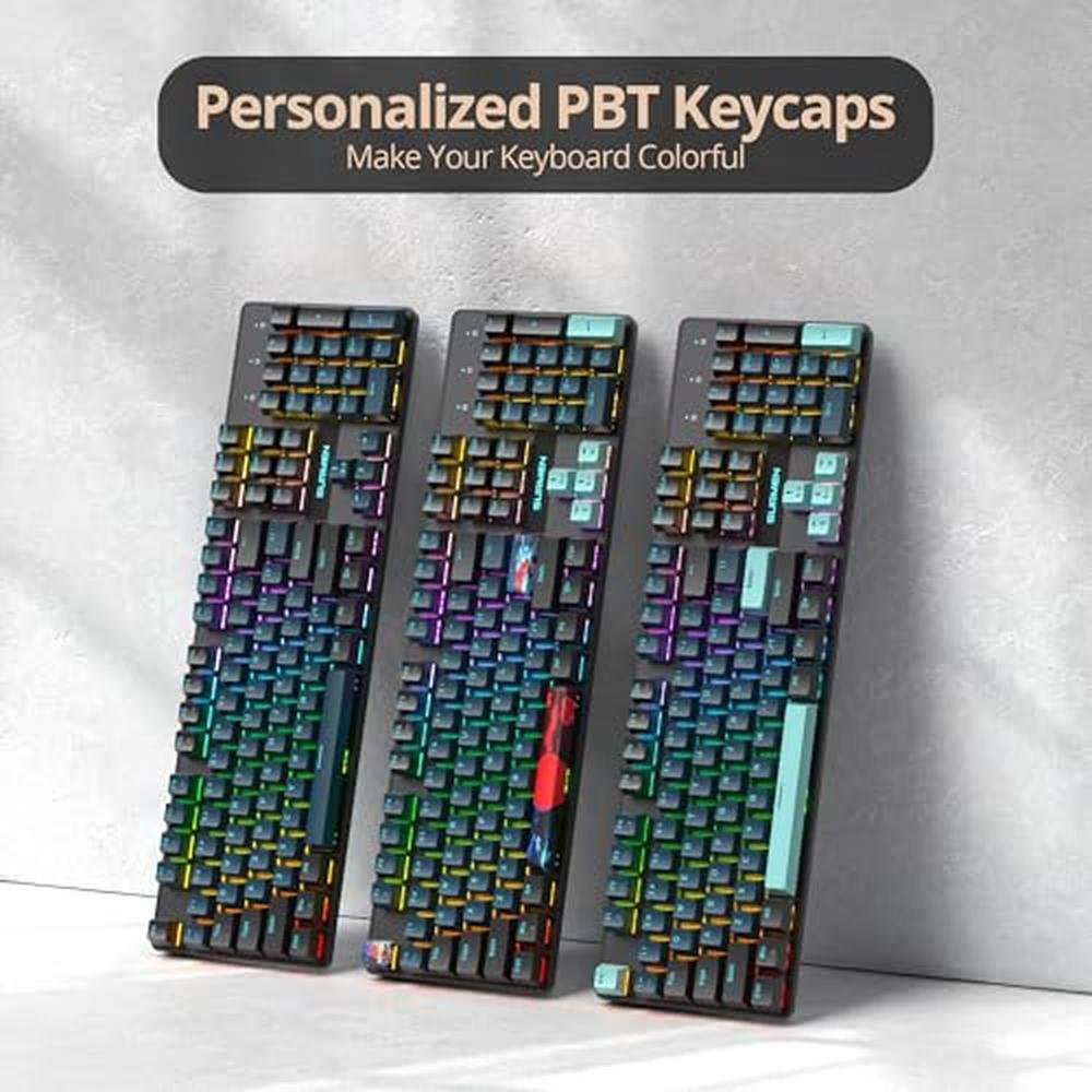 Ussixchare Full Size Mechanical Keyboard – Packaging