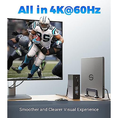 UtechSmart Monitor: UtechSmart 3 Monitor 18 in 1 Docking – In Use