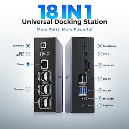 UtechSmart Monitor: UtechSmart 3 Monitor 18 in 1 Docking – Packaging