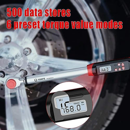 VANPO Digital Torque Wrench 1/2-Inch Drive – Side View