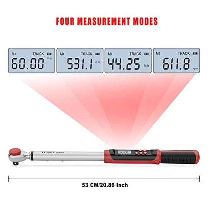 VANPO Digital Torque Wrench 1/2-Inch Drive – Close-up Detail