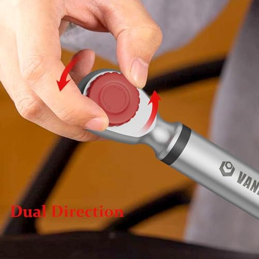 VANPO Digital Torque Wrench 1/2-Inch Drive 5-99.5 – Close-up Detail