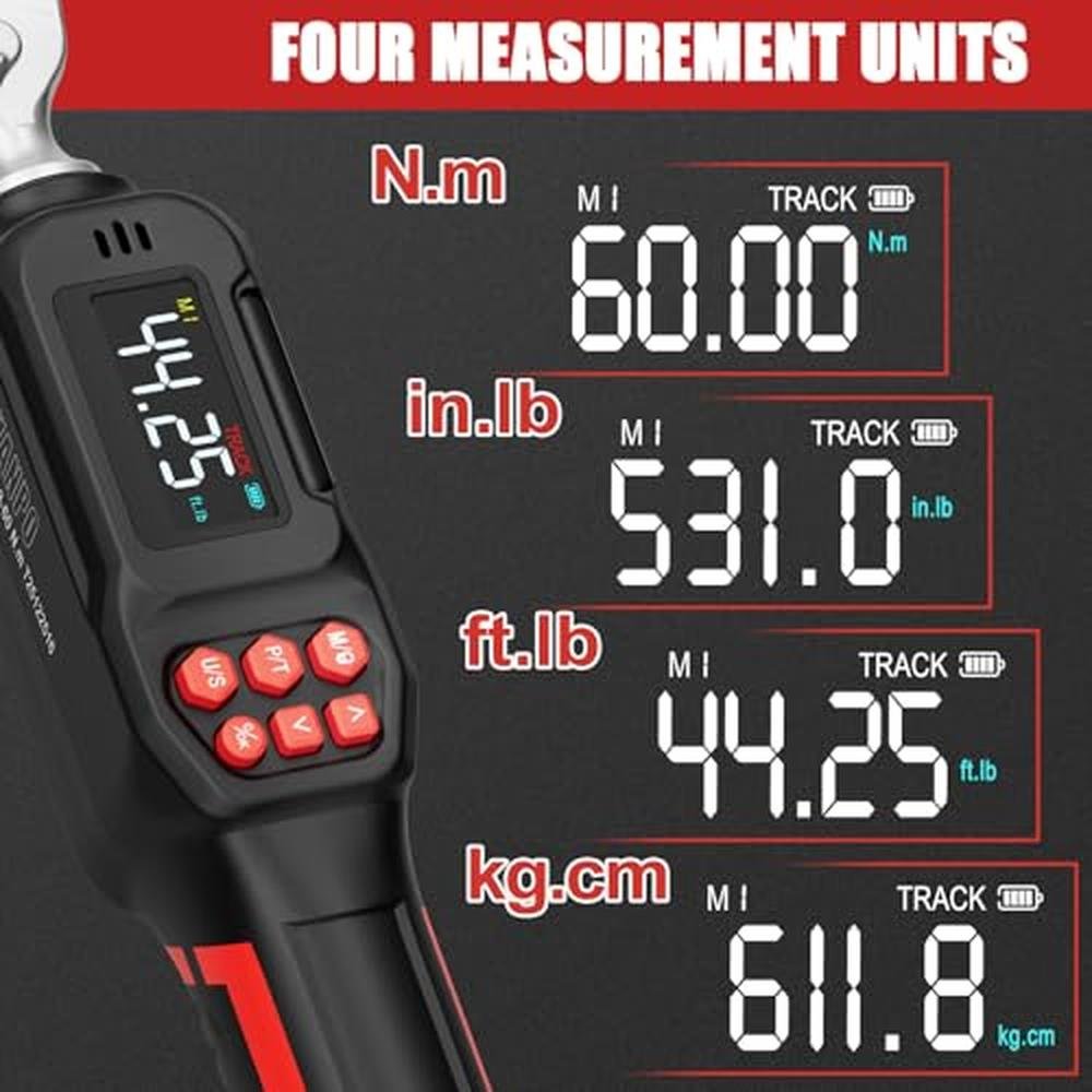 VANPO Spark Plug Socket Set with Digital Torque Wrench 3/8 – Packaging