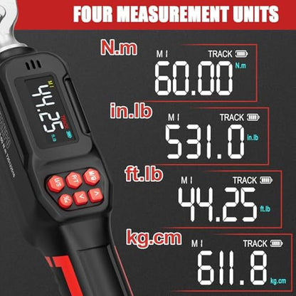 VANPO Spark Plug Socket Set with Digital Torque Wrench 3/8 – Packaging