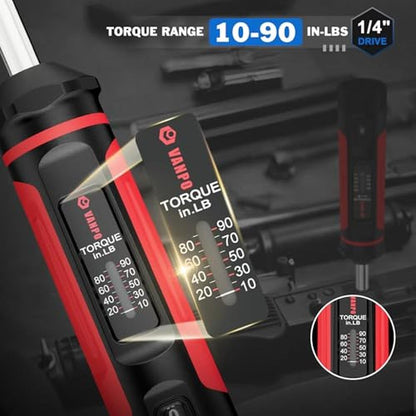 VANPO Torque Screwdriver: 10-90In-lb Torque Screw Driver – Close-up Detail