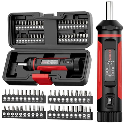 VANPO Torque Screwdriver: 15-75In-lb Torque Screw Driver – Front View