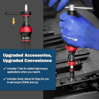 VANPO Torque Screwdriver Set: 1060 in-lb – In Use