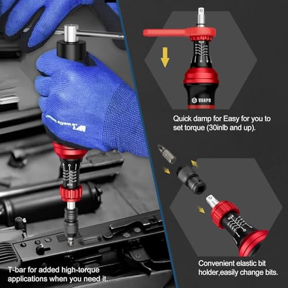VANPO Torque Screwdriver Set 1080 in-lb – In Use