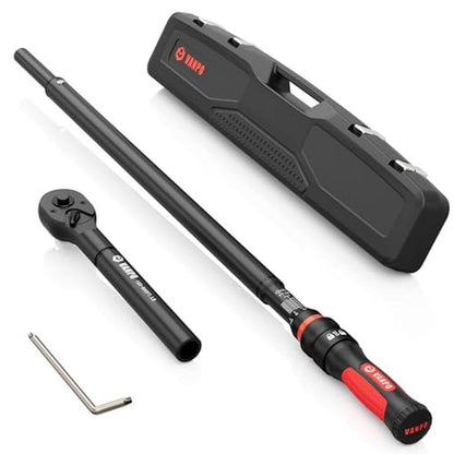 VANPO Torque Wrench 3/4-Inch Drive 100800 Ft-Lb Heavy Duty – Front View