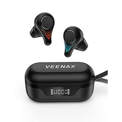 VEENAX T8 True Wireless Earbuds – Front View