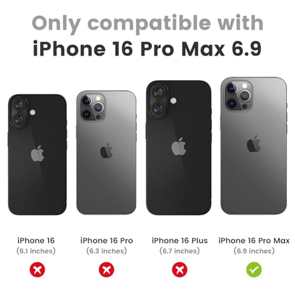 Case iPhone 16 Pro Max: VEGO Kickstand Case with Slide – Side View